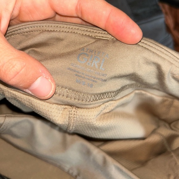 Athleta girl school day skirt/skort in khaki - Picture 8 of 9